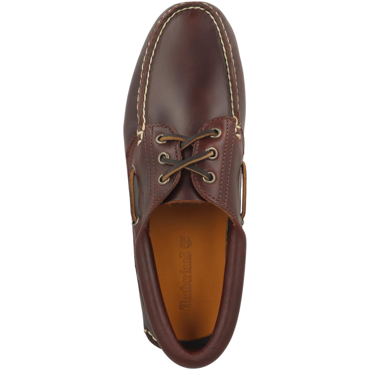 Timberland Mocassini Classic Boat 3 Eye Padded Collar Codice TB176015214 Marrone