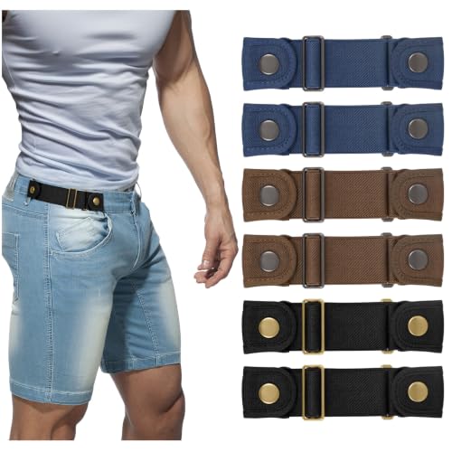 Image of Beltroad No Buckle Belts for Men Women Stretch Sides Belt without Buckle