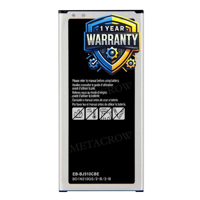 Image of Original EB-BJ510CBE Battery Compatible for Samsung Galaxy J5 (2016) (SM-J510F) - (3100mAh) - 1 Year Warranty JK1