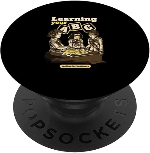 ABC para niños satíricos principiantes que juegan con Ouija PopSockets intercambiables PopGrip