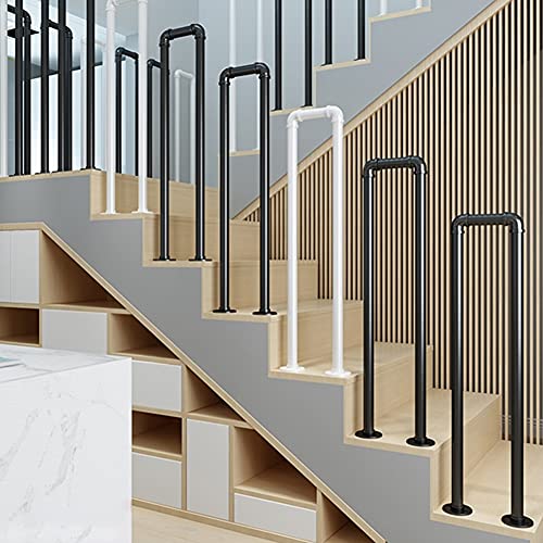 Rambarde d'escalier en fer forgé barre d'appui de sécurité terrasse - 5