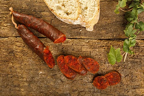 PALACIOS - Authentic Spanish Chorizo. All Natural Ground Pork ORGANIC Smoked Sausage Recipe, Dry Cured in Spain. (1 pack - 7.05 Oz.) Keto & Paleo Friendly. No Gluten, Lactose Free. - Thumbnail 6