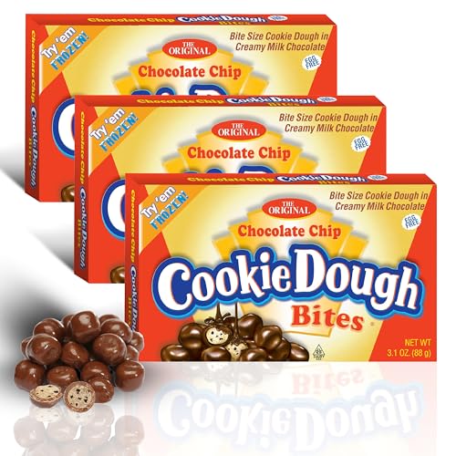 Cookie Dough Bites Chocolate Chip | 3.1 oz (Pack of