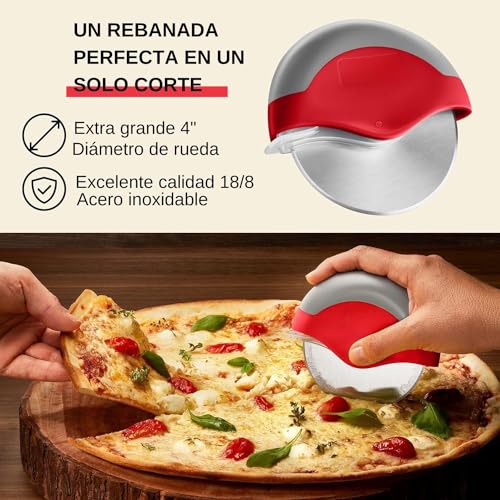 La mejor selección de Cortadora de pizza precio , tabla con los diez mejores. 30 Imagen adicional