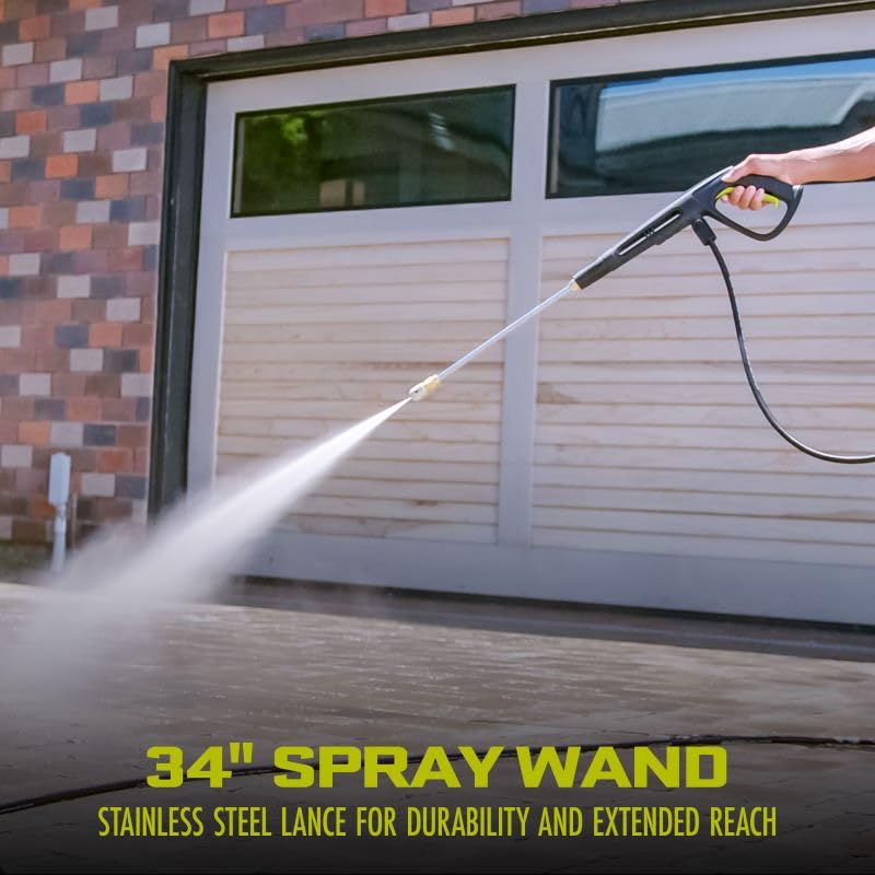 Sun Joe SPX3000 14.5Amp Electric High Pressure Washer, Cleans Cars