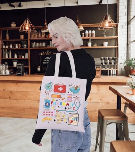 Bolsa tote de lona para farmacéutico miniatura 2