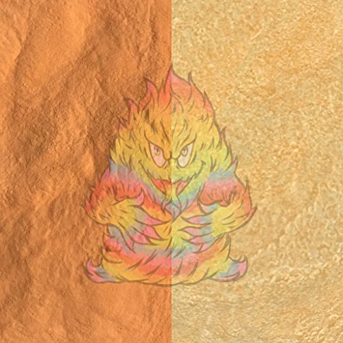 SolarColorDust.com - Glow Dust (50 Gram Bag) - Glow-in-The-Dark Powder (Orangesicle)