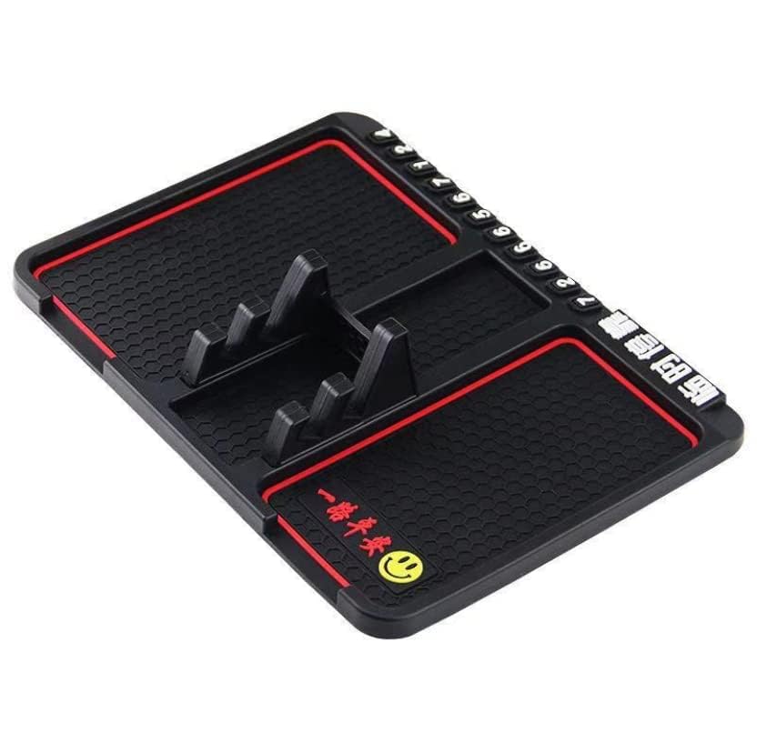 Aakirti Automotive AAK-05 DM Car Phone Holder Mat Anti-Slip Suitable for Car,Bathroom, Kitchen Office or Any Other Area for Keeping Phones, Perfume, Cigarettes, Pens, Coins, Glasses(Color-Black) (B0CZTK8Q4R) Amazon Price History, Amazon Price Tracker
