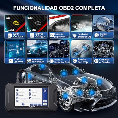 OBD2 Diagnosis MUCAR CS90 soluciona fallos de motor ECM y frenos ABS 4