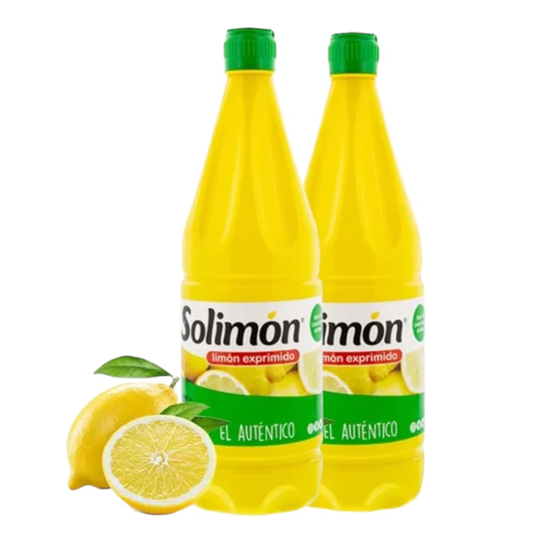 Jugo de Limón Exprimido Solimon Pack 2x1L