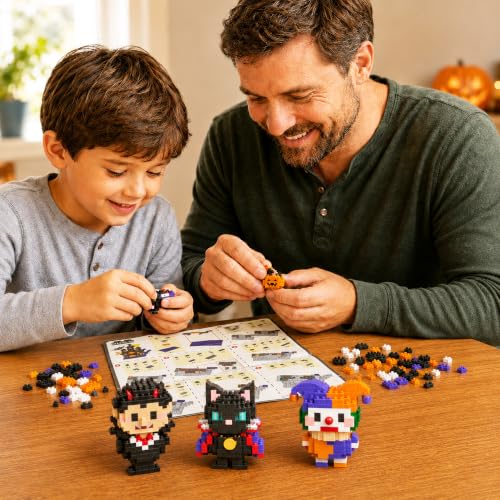Halloween Advent Calendar 6 Days, Mini Building Blocks Set with Figures - image 5