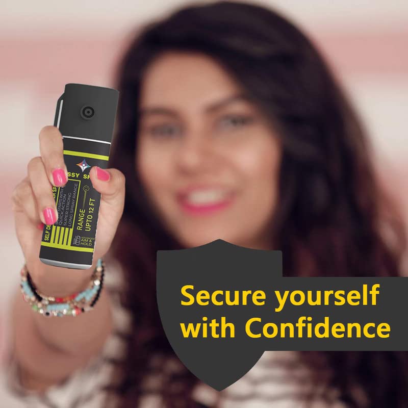Image of Pepper Spray Self Defence for Women Safety 55ml /Each (Black, Pack of 2)