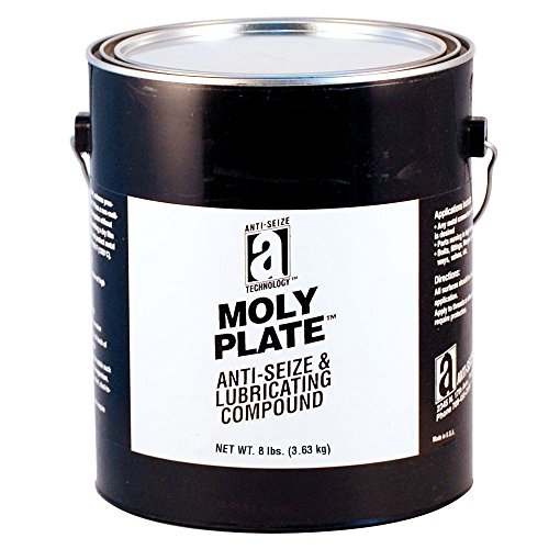 Moly Plate 37030 AntiSeize Compound with Molydbenum Disulfide in a Non