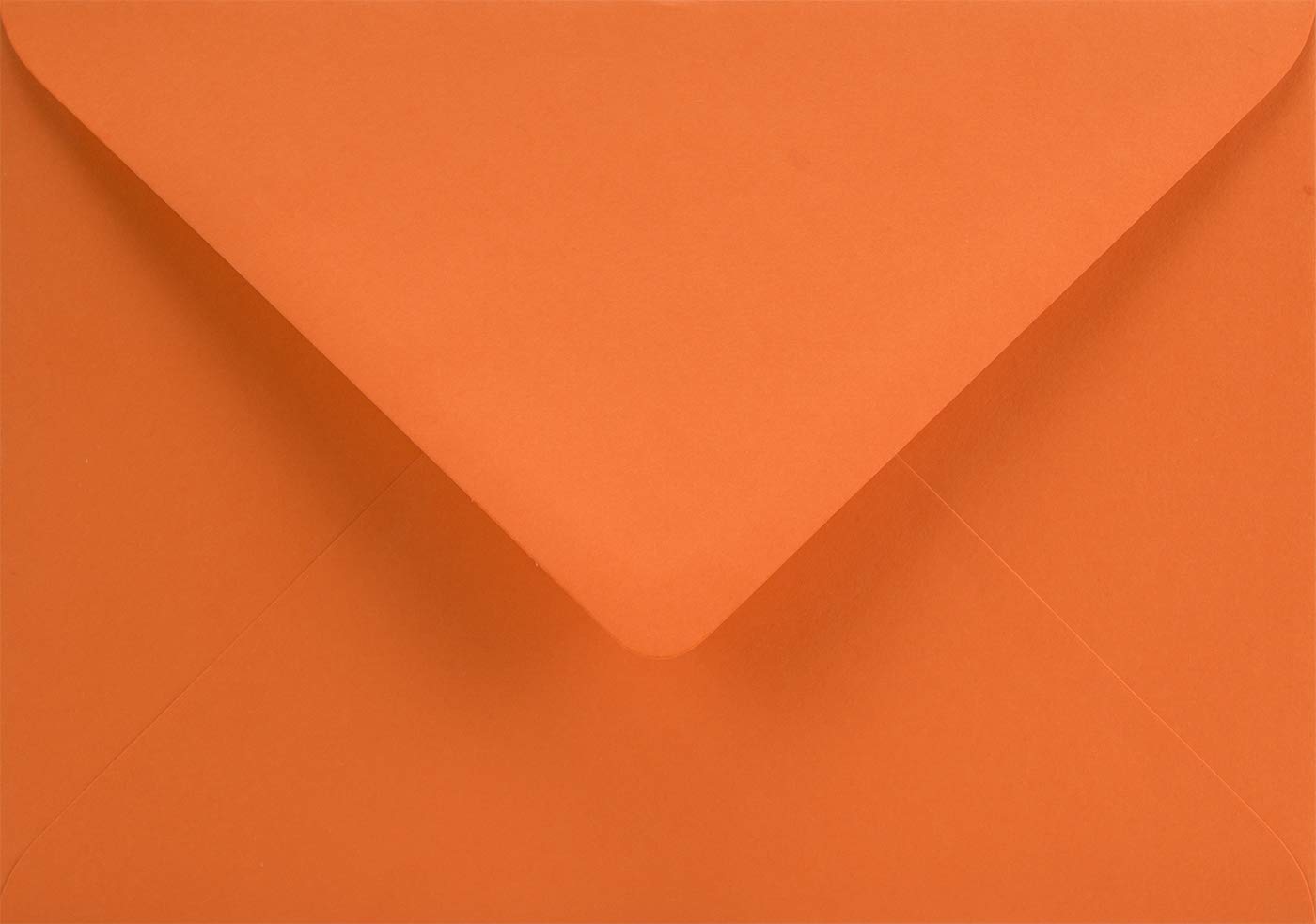 Netuno 100 Orange Coloured envelopes B6 125 x 175 mm 4.9 x 6.9 in 115gsm Sirio Color Arancio Pointed Flap Colourful envelopes for Greeting Cards Christmas Cards Wedding Invitations Birthdays — image 1