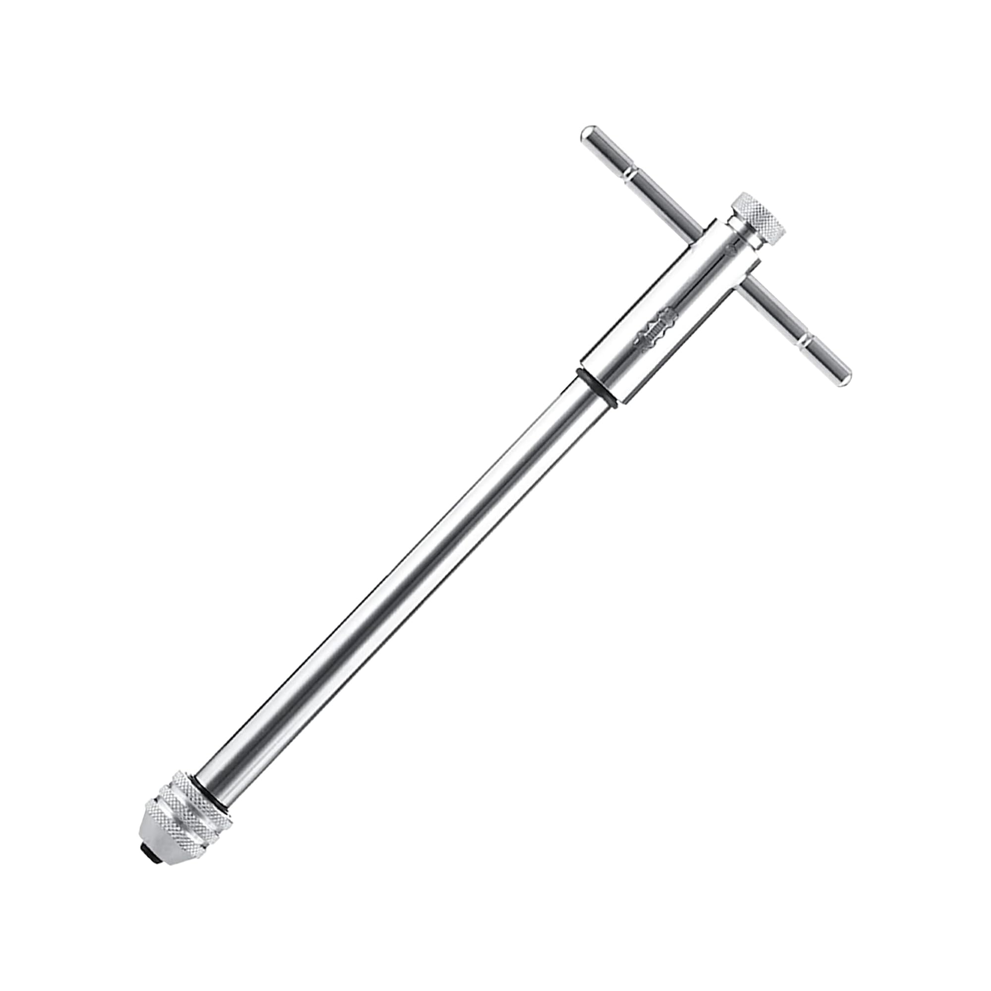 Rallonge de taraud, porte-outil avec poignée coulissante, pour taraud, longueur : M5 à M12, porte-outils avec poignée coulissante, pour taraud (argenté)