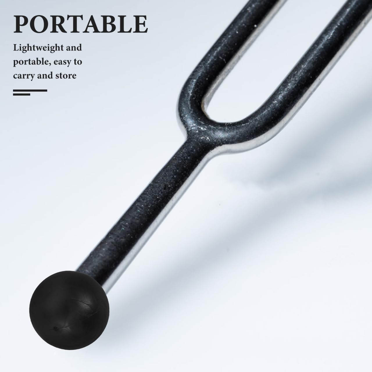 Gatuida Tuning Fork Stand: Rubber Holder for Sound Therapy Healing Instrument Accessories Meditation Tool and Chakra Balancing Support Classroom Desktop Decor 2 PCS - Image 2