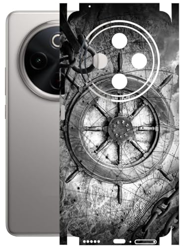 Image of AtOdds - Full Body Back Screen Guard Protector Film - Lamination Wrap Skin Sticker Compatible with VIVO T4 (5G) | Scratchproof Matte Finish (Voyage)