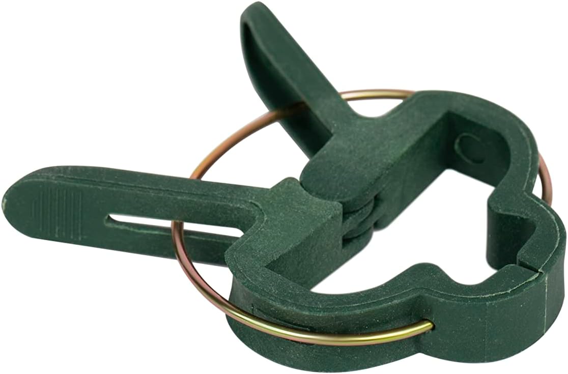 GROWDOTS 40 Pcs Small Plant Support Clips Gardening Plant