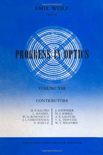 Buy Progress in Optics Volume 13 — BookShops.in