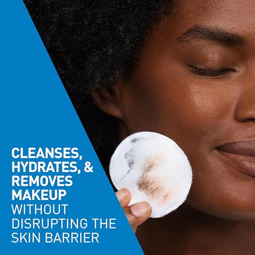 CeraVe Hydrating Micellar Water, Facial Cleanser & Makeup Remover with Hyaluronic Acid & Ceramides, 24h Hydration, Barrier Strengthening, Alcohol-Free, Fragrance-Free, Safe for Sensitive Skin, 13oz - Image 3