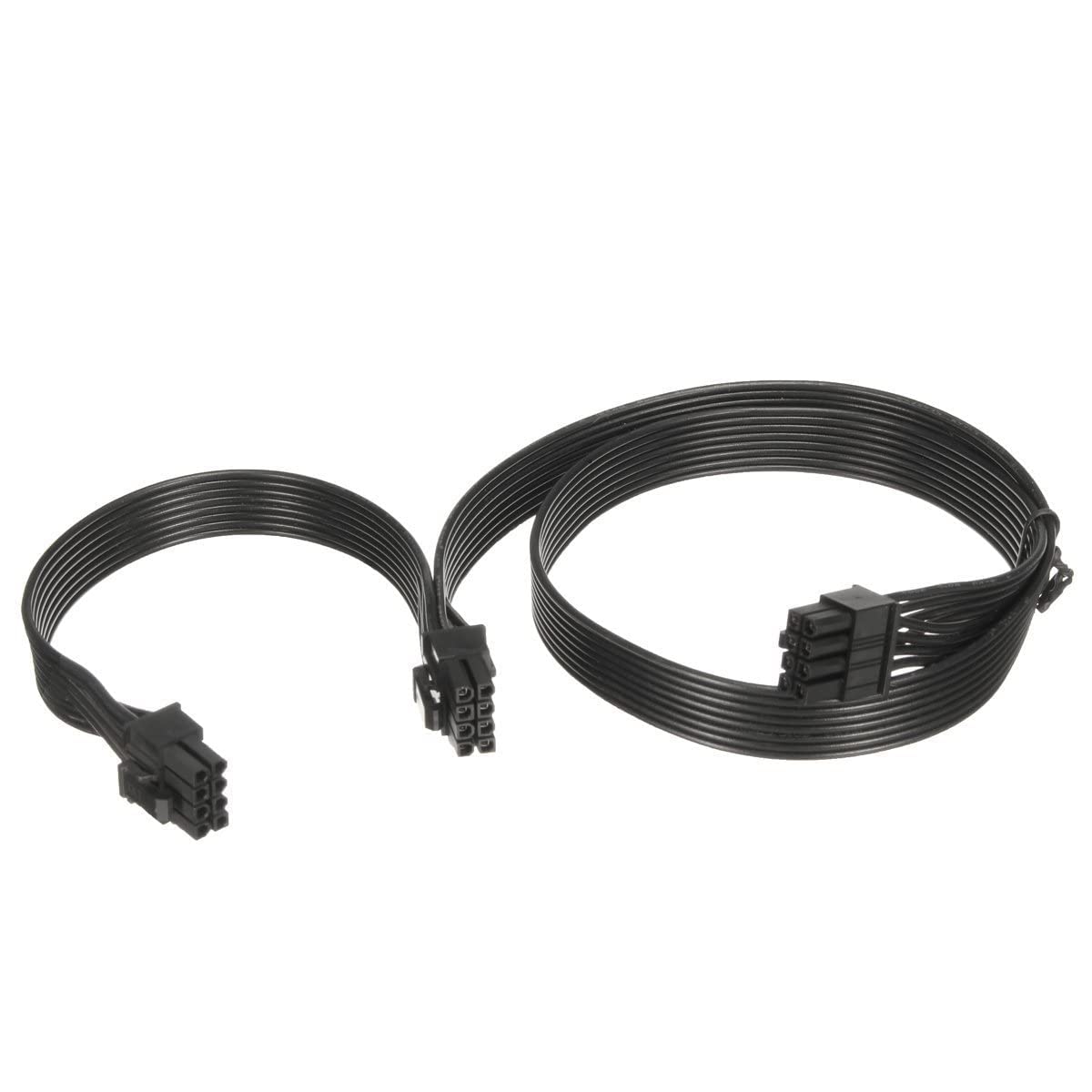 LipiWorld® 8 Pin Male to Dual PCIe 2X 8 Pin (6+2) Male Power Cable 60CM+20CM for Corsair Modular Power Supply 8Pin Male to Dual 8Pin Male (Pack of 1)-picture-32