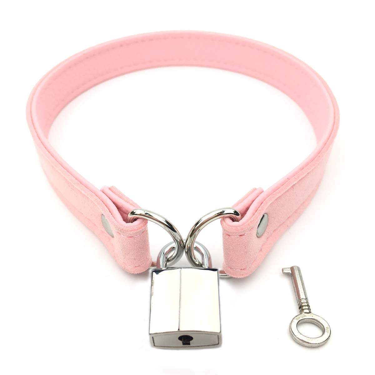 Succuba Padlock Collar Necklace Lolita Collar Cat Kitty Velvet Necklace