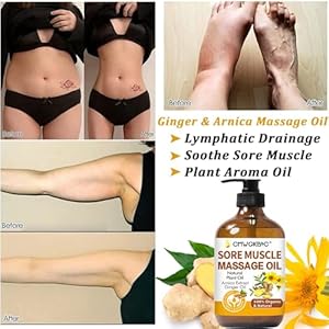 Massage Oil for Massage Therapy,Lymphatic Drainage-Ginger Oil Sore Muscle Arnica Oil &Lavender Oil Relaxing Massage Oils for Date Night,Massage Ball,Mothers Day Gifts for Wife,Women, Gifts for Him Her Massage Oil for Massage TherapyLymphatic Drainage Ginger Oil Sore Muscle Arnica Oil Lavender Oil Relaxing Massage Oils for Date NightMassage BallMothers Day Gifts for WifeWomen Gifts for Him Her