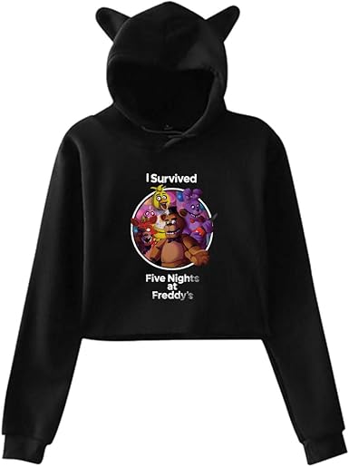 five nights at freddy's zip up hoodie