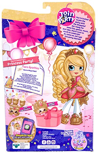 Shopkins Shoppies Party Themed Doll - Tiara Sparkles #TOP3