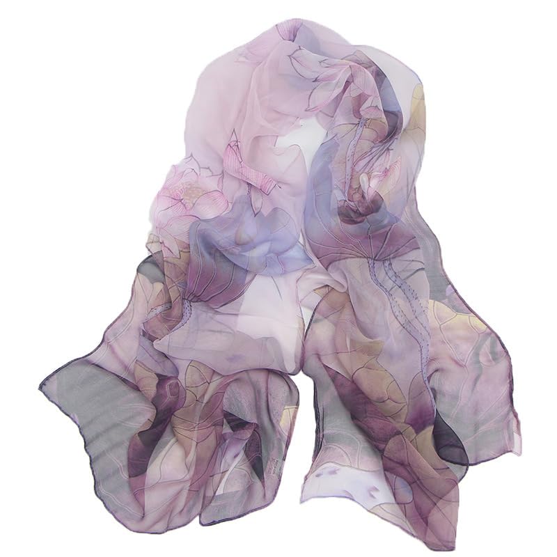 Scarfs for Women Lightweight Print Fashion Sunscreen Wraps Shawls Scarves for Women Elegant Sheer Scarfs3