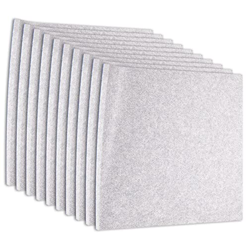 10 x Set Ersatz-Filter passt für LIMODOR Limot Lüfter Compact 60 60-30 100-238 x 238 mm/Filterdicke ca. 17mm - Badlüfter Staubfilter für F/M Art.-Nr.: 00070