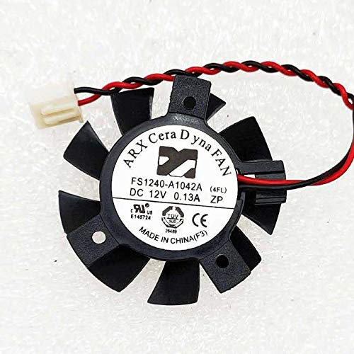 Quiet gale graphics card cooling fan for