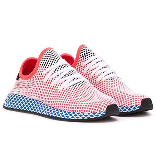 adidas Deerupt Runner Womens (Solar Red/Bluebird, 5.5)