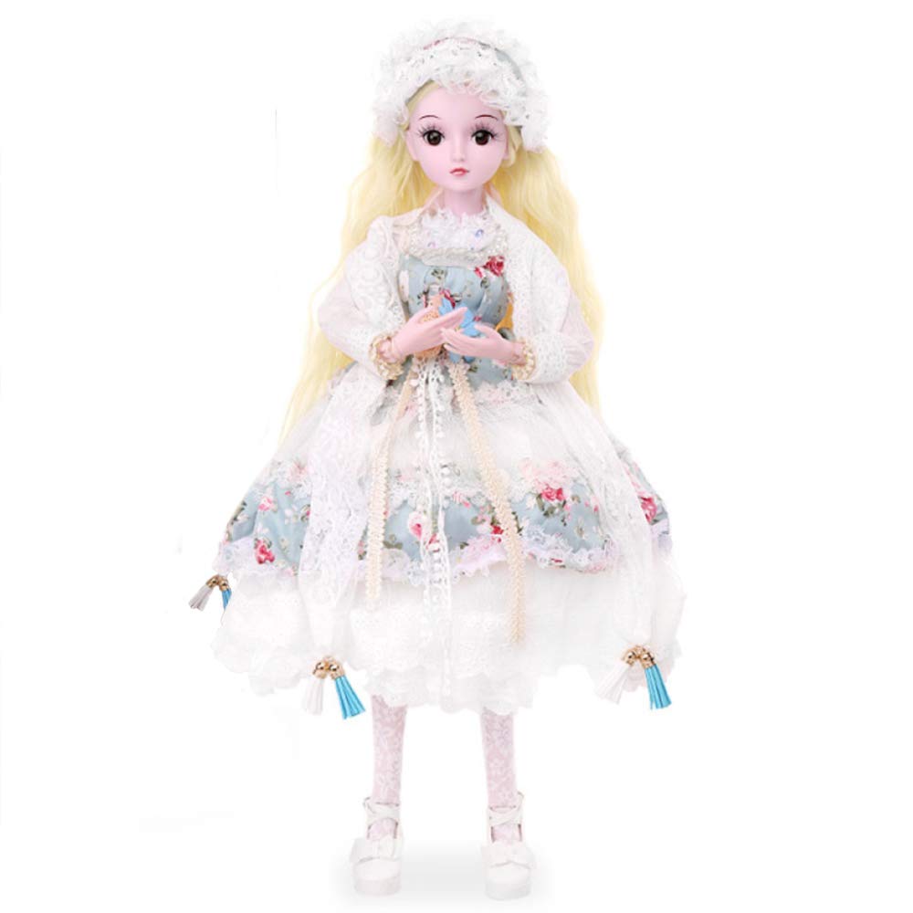 YIHANGG60cm Ball Jointed Doll 1/3 BJD Doll DIY Toys With Clothes Outfit Shoes Wig Hair Makeup, Best Gift For Kids