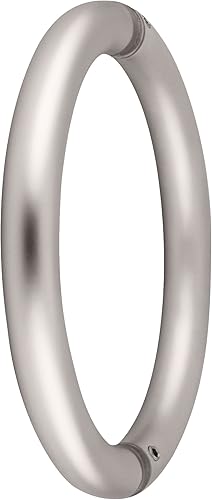 Miniatura 9 de Brixwell HC-6BTB-ACP - Manija de puerta de ducha de estilo circular de 6 pulgadas de centro a centro, montaje trasero a trasero, cobre antiguo