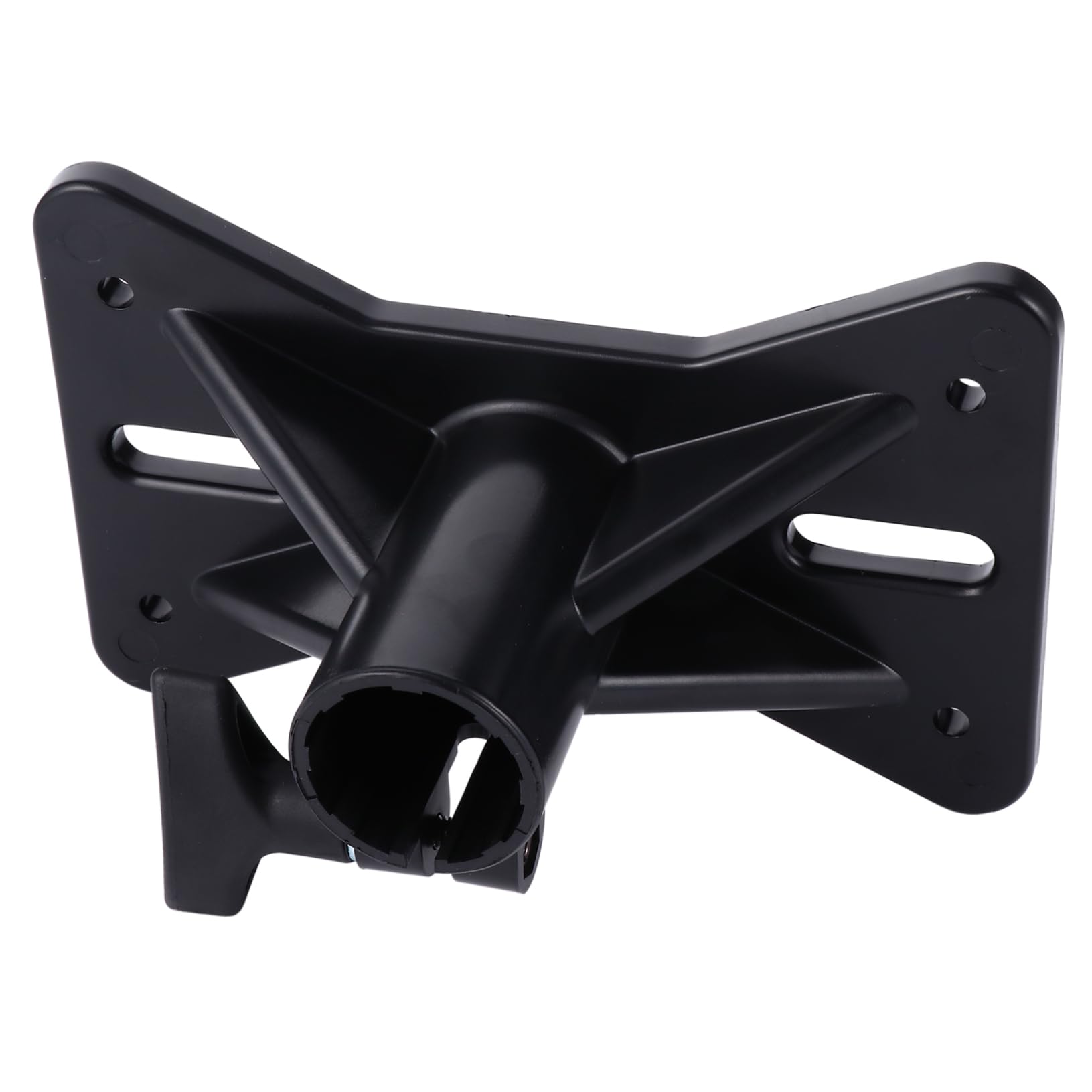 HOMSFOU Soporte De Altavoz con Bandeja Plástica De Montaje Resistente 7.08X4.52X3.26 Pulgadas para Equipos De Audio En Hogar Y Oficina