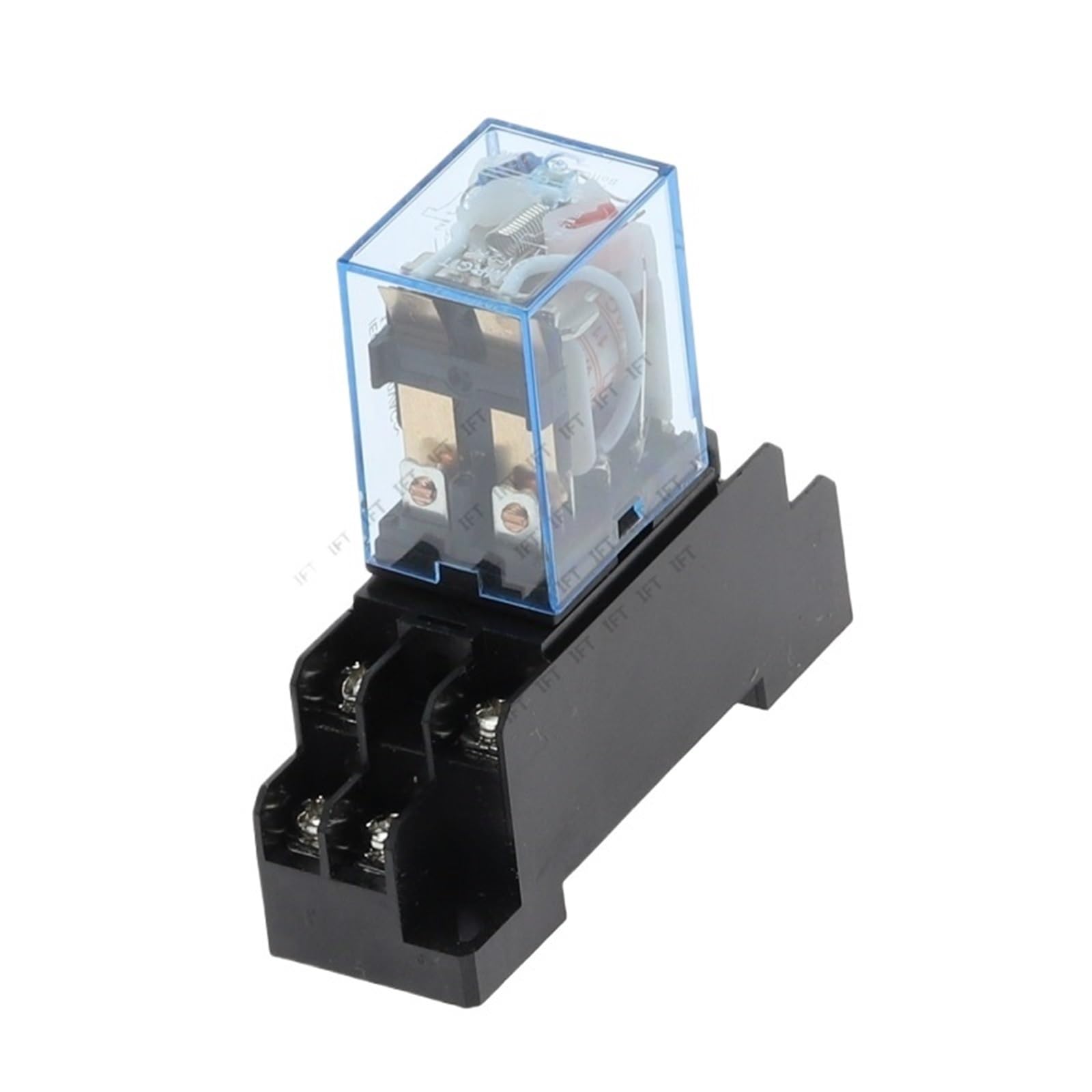 Relé electromagnético electrónico mini LY2NJ HH62P HHC68A-2Z DPDT de 10A 6