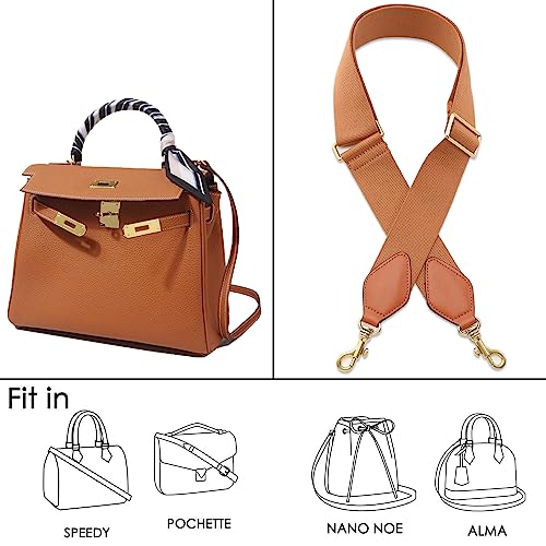 Purse Strap Replacement Crossbody Wide Shoulder Strap Adjustable Canvas Straps Handbag Strap Replacement Belts3