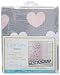 Little Love by NoJo Changing Table Cover, Hugs and Kisses