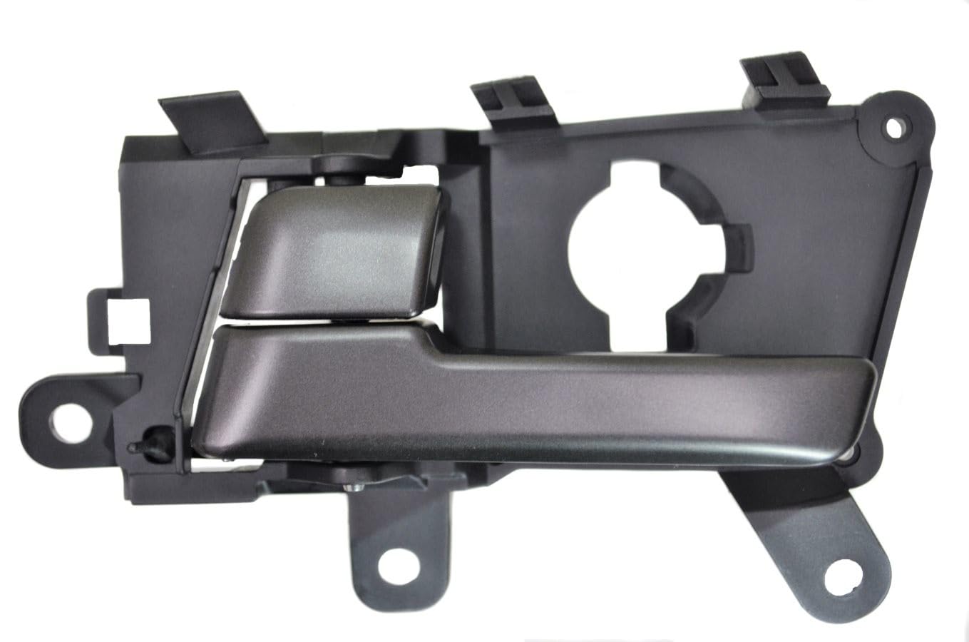 PT Auto Warehouse KI-2206A-FL Poignée de porte intérieure intérieure Noir