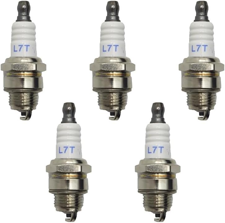 5Pcs Spark Plug Fit For 2 Stroke L7T BM6A BPMR7A RCJ6Y RCJ7Y WSR5F 33cc-49cc Blower Chainsaw