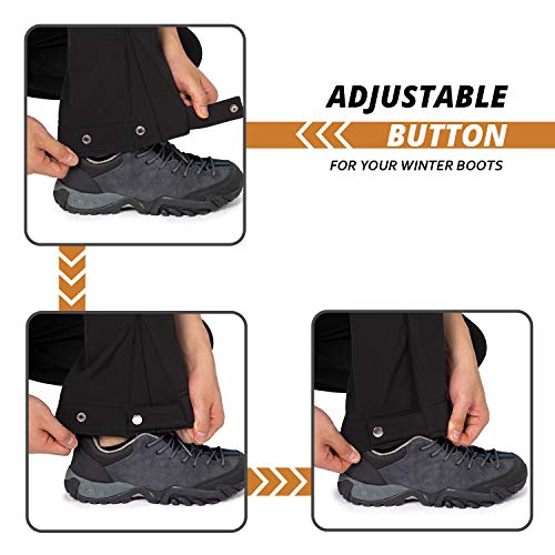 image for Cycorld Men's-Ski-Hiking-Pants, Fleece-Lined-Snow-Snowboard-Pants, Wat