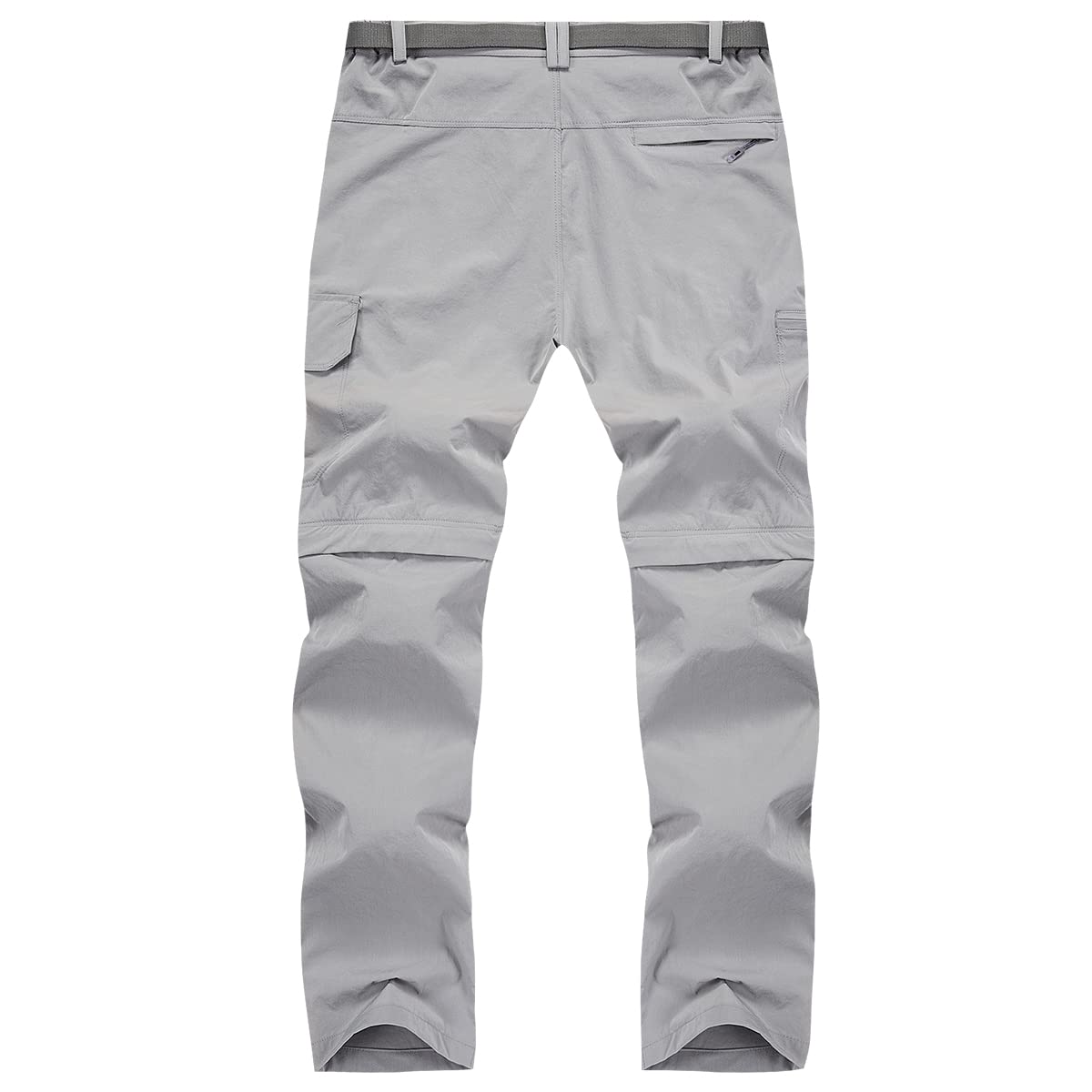 CARWORNIC Pantalones convertibles de senderismo para hombre, ligeros, de secado rápido, con cremallera