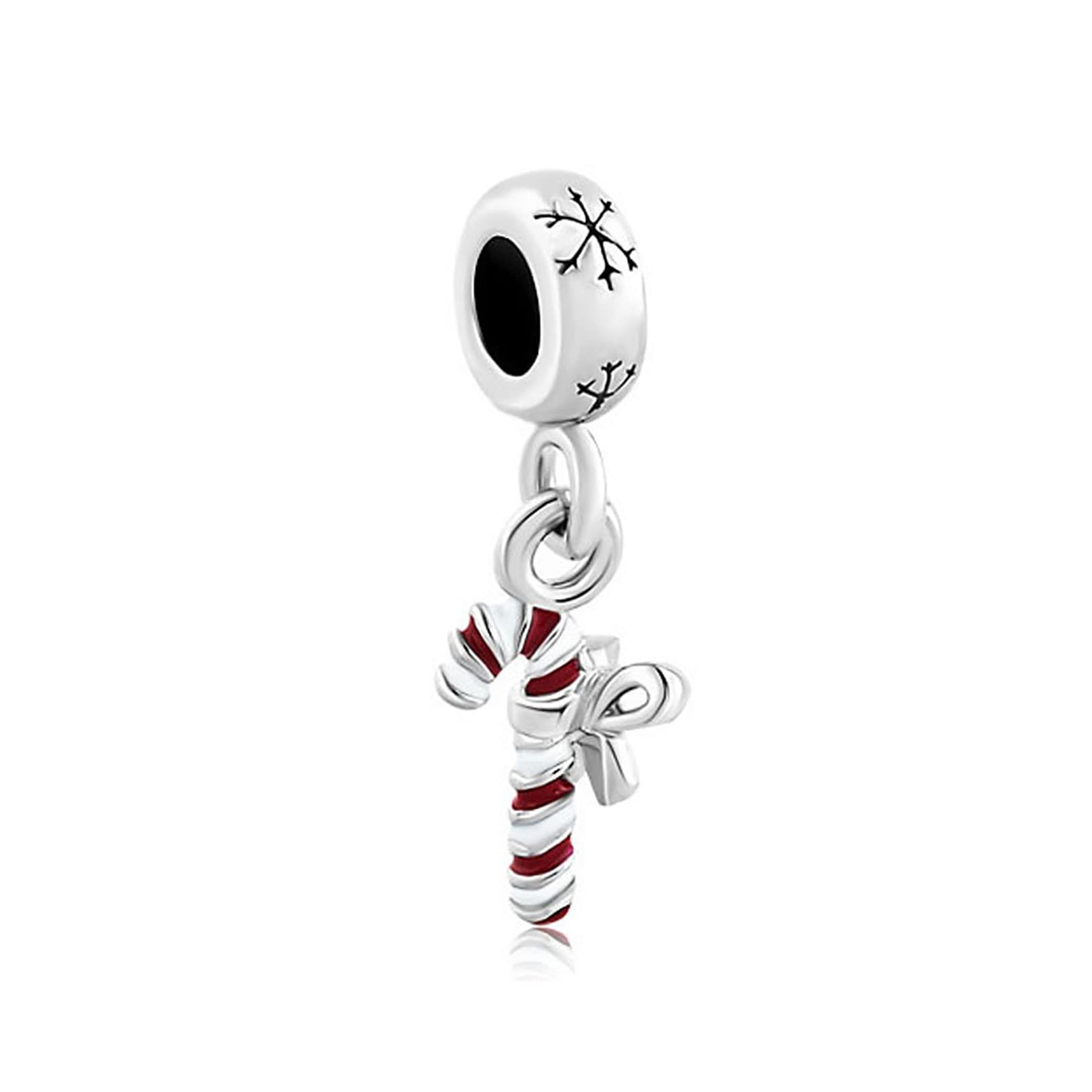 Abalorio para árbol de Navidad NARTGO compatible con Pandora que no pierde piezas 4