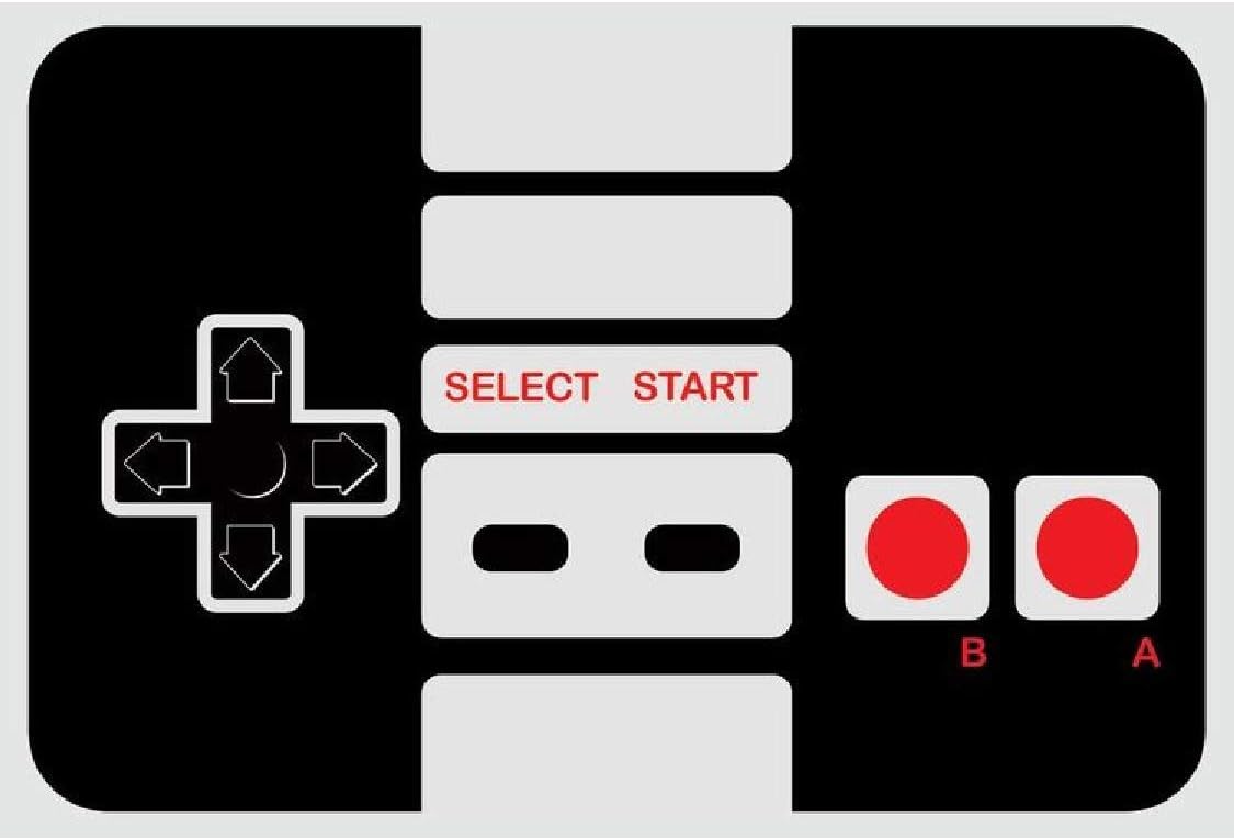 Signs 4 Fun Magnet - Video Game Controller 3.5" x 2.5"