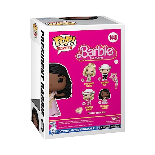 Funko POP! Movies: Barbie, President Barbie, Collectable Vinyl Figure, Gift Idea, Official Merchandise - Image 3