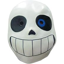 Deluxe Latex Game Full Head Mask Cosplay Costume Helmet Party Fancy Ball Halloween Christmas Props For Adult, Blue Eye