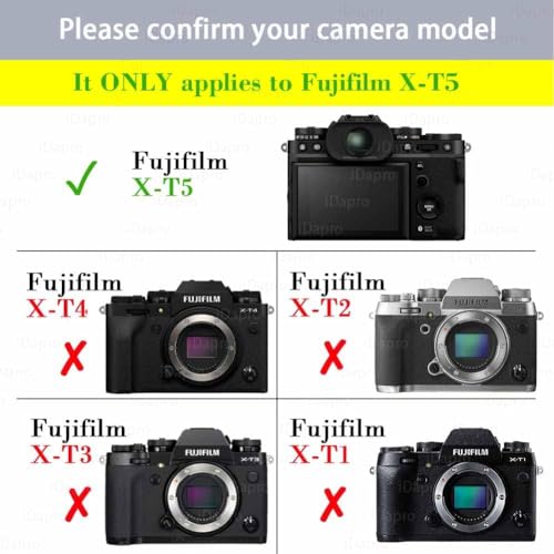 Image of M.G.R.J Tempered Glass Screen Protector for Fujifilm X-T5 Mirrorless Camera