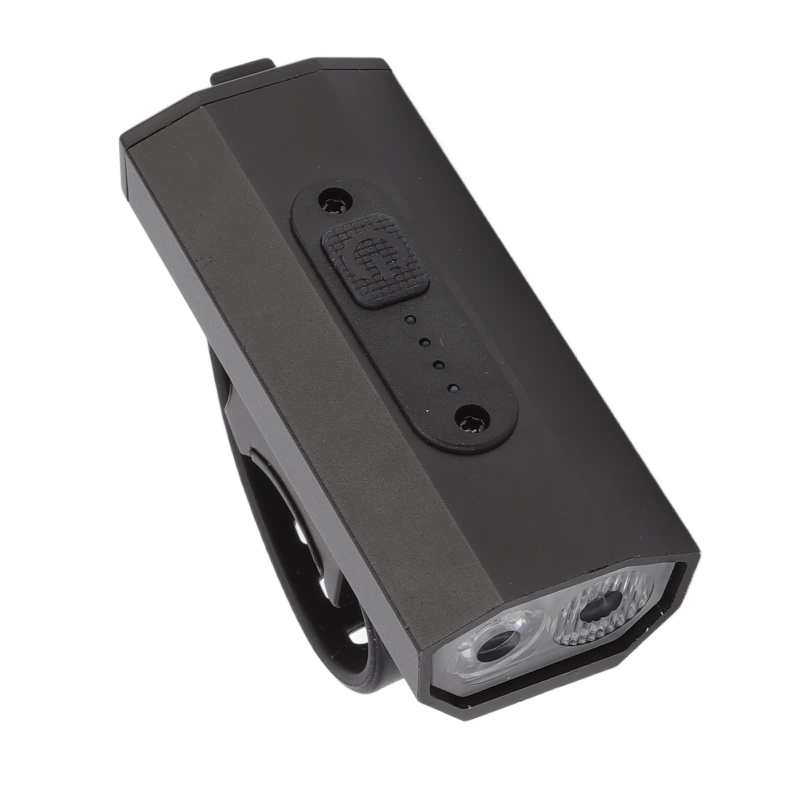 Rechargeable Bike Light Double Head 6 Light Levels LED Headlight, Aluminum Alloy, USB Rechargeable