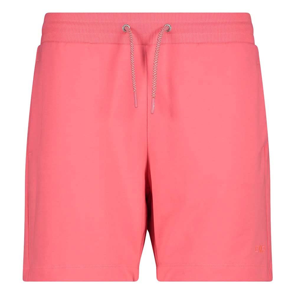 CMP Strecth French Terry Bermuda Short, Woman, Coral, 44